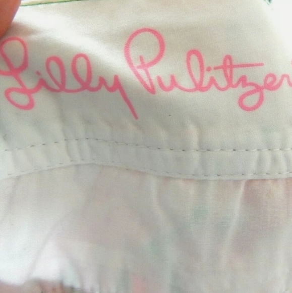 Lilly Pulitzer Callahan Short Pink Flock Flamingo - Picture 4 of 4